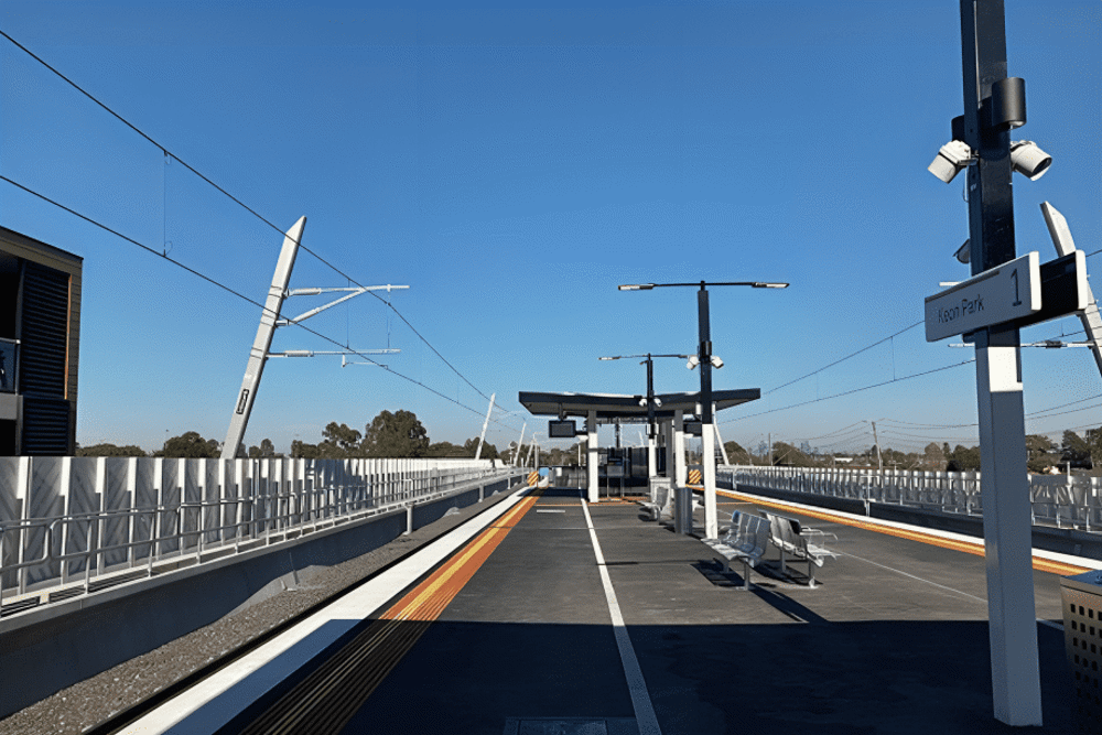 Victorian government opens 50th new station in Level Crossing Removal Project