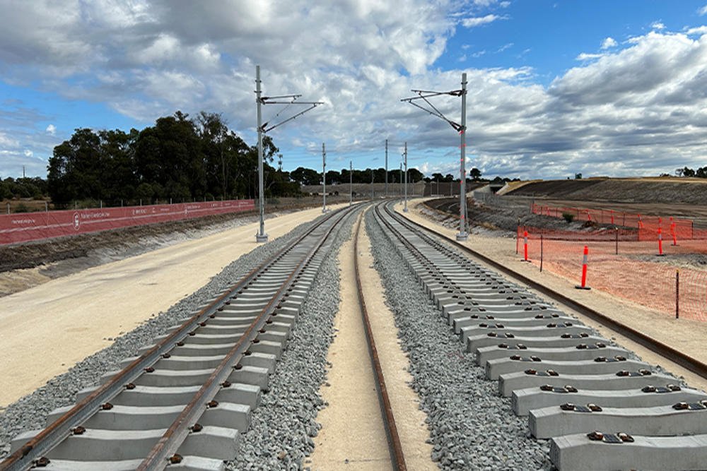 Track laying completed on METRONET Morley-Ellenbrook Line