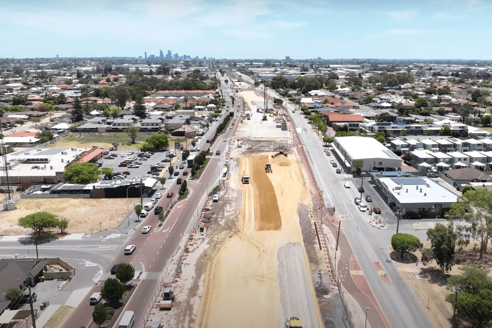 Major milestone reached in Perth's METRONET project